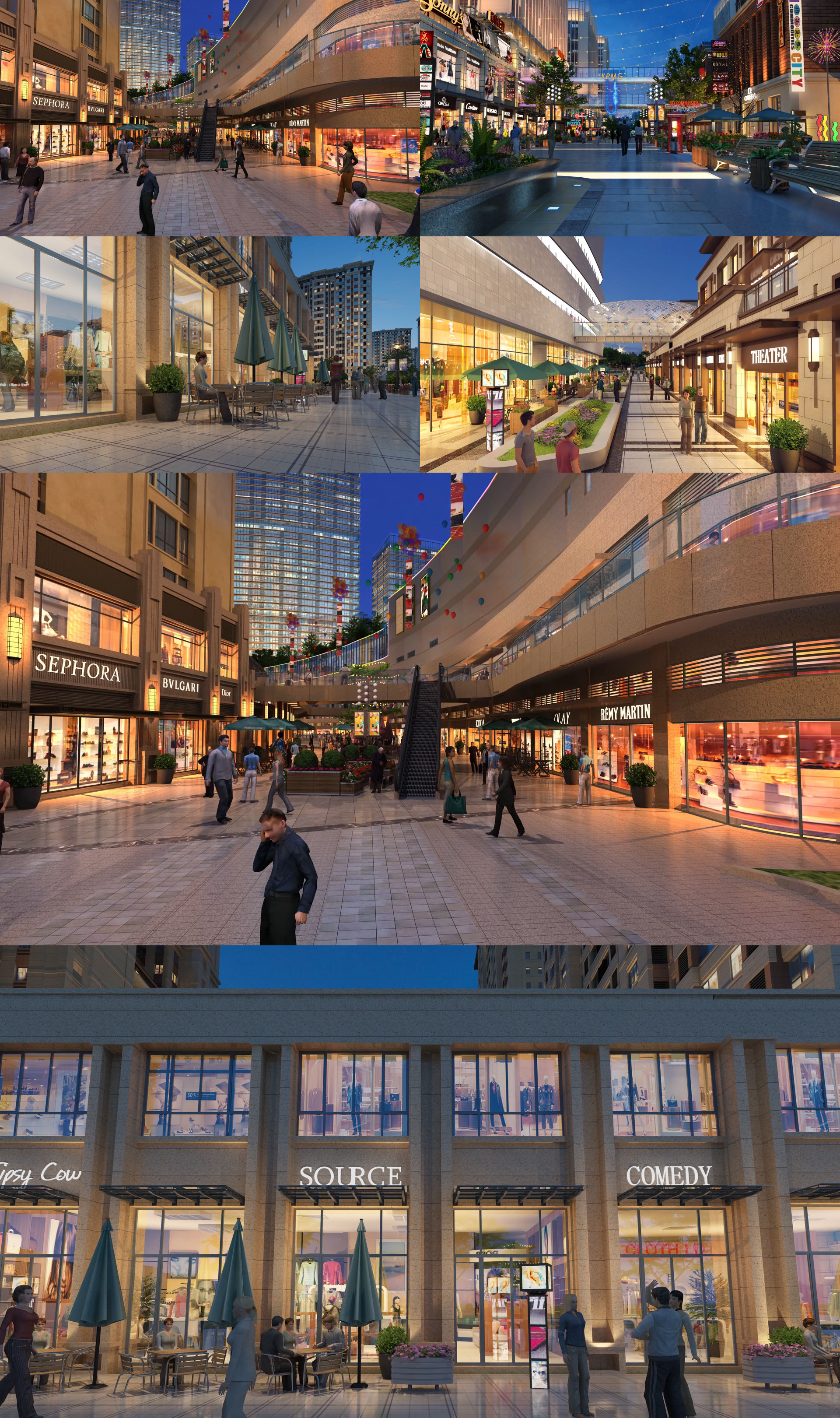 海口桫欏灣商業(yè)街 融合熱帶風情與現(xiàn)代商業(yè)的規(guī)劃設計